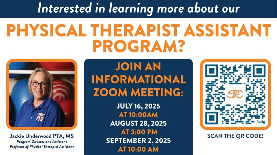 lists dates for informational Zoom meetings